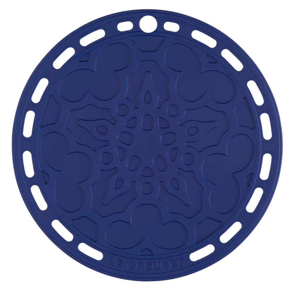 Le Creuset Heritage French Silicone Trivet 20cm - Azure Blue